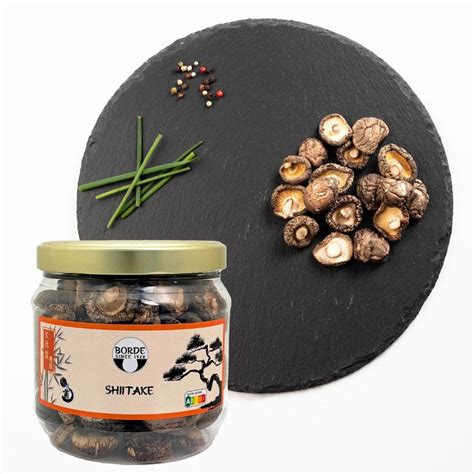 shiitakés séchés pour dashi végétalien