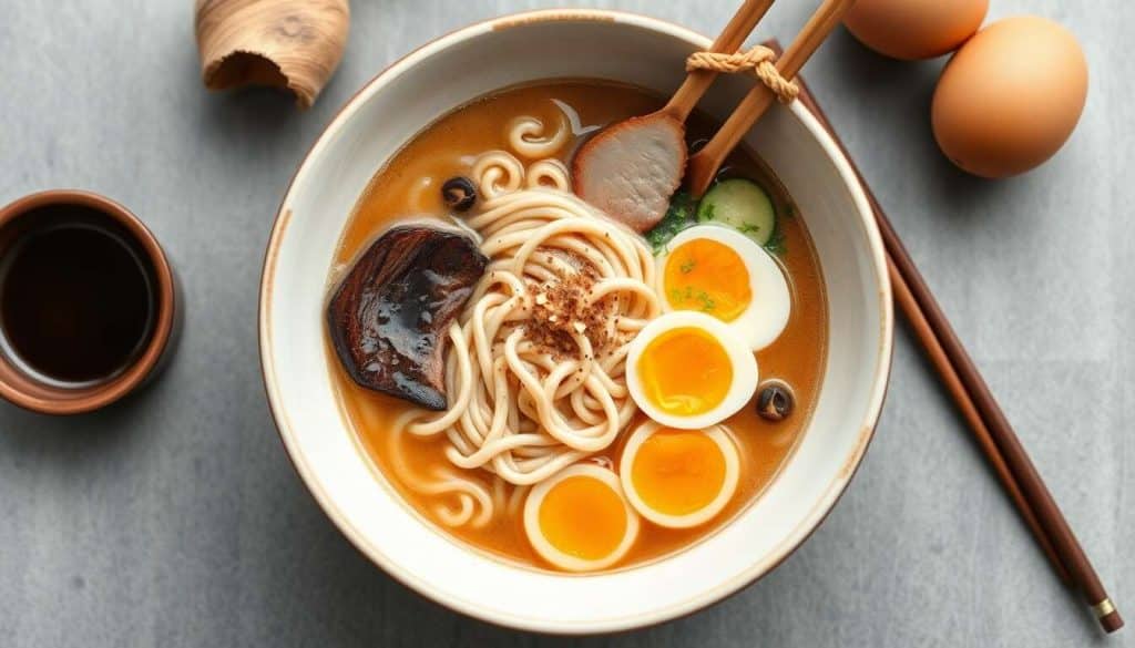 photo tonkotsu plat ramen traditionnel japonais